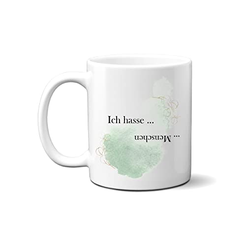 online-hut - Kaffeetasse - Tasse - Lieblingstasse - Sprüche Tasse - Ich hasse Menschen - Geschenkidee - LT-43 online-hut - Kaffeetasse - Tasse - Lieblingstasse - Sprüche Tasse - Ich hasse Menschen - Geschenkidee - LT-43 von online-hut