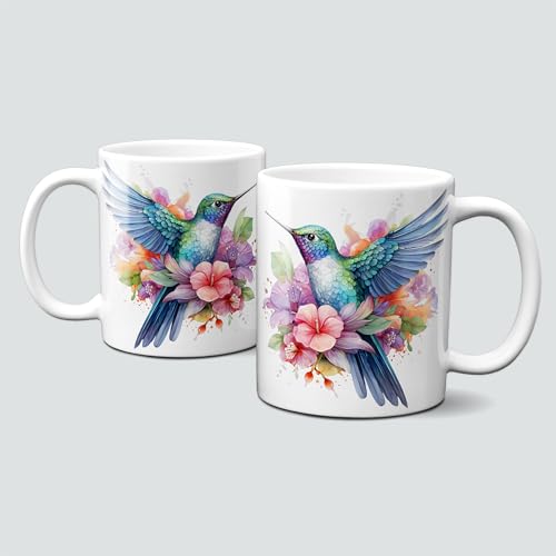 online-hut - Tasse - Kaffeebecher - Humingbirds -Kolibri - Animals - Tiere - Bird - Vogel - Sweet Animals - Motivtasse - Geschenkidee - LT-994 von online-hut