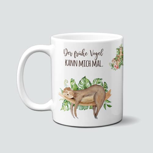 online-hut-Tasse - Kaffeebecher - Kaffeetasse - Faultier - Motivtasse - Faultiertasse - LT-7 von online-hut