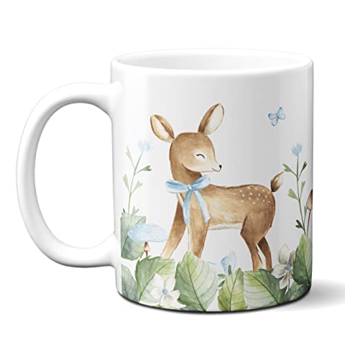 online-hut-Tasse - Kaffeebecher - Kaffeetasse - Lieblingstasse - Kindertasse - Reh - Rehkitz - Geschenkidee - LT-18 online-hut-Tasse - Kaffeebecher - Kaffeetasse - Lieblingstasse - Kindertasse - Reh - Rehkitz - Geschenkidee - LT-18 von online-hut