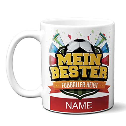 online-hut - Tasse - Kaffeebecher - Lieblingstasse - WM - Fußball Weltmeisterschaft - 2022 - Personalisierbar - Dein Name - WM-5 von online-hut