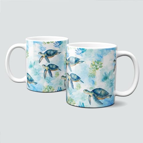 online-hut - Tasse - Kaffeebecher - Lieblingstasse - mit Schildkröte/Turtle im Wasser - LT-306 online-hut - Tasse - Kaffeebecher - Lieblingstasse - mit Schildkröte/Turtle im Wasser - LT-306 von online-hut