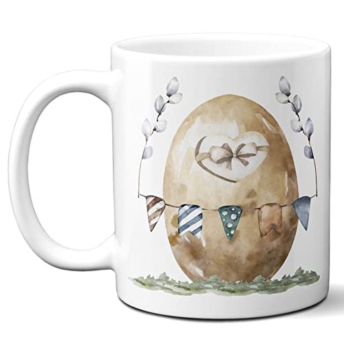 online-hut - Tasse - Kaffeetasse - Ostern - Kaffeebecher - Ostertasse - OT-12 von online-hut