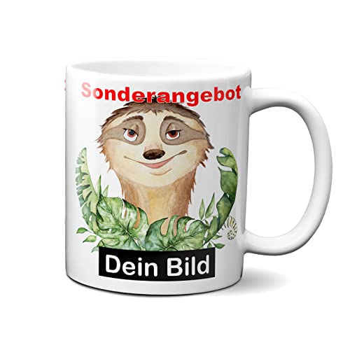 online-hut Tasse zum selber individuell Gestalten/Personalisierbar mit eigenem Foto, Text und Schrift/Fototasse/Werbetasse/zum bedrucken/Motivtasse/Firmentasse/mit Logo PT-167 von online-hut