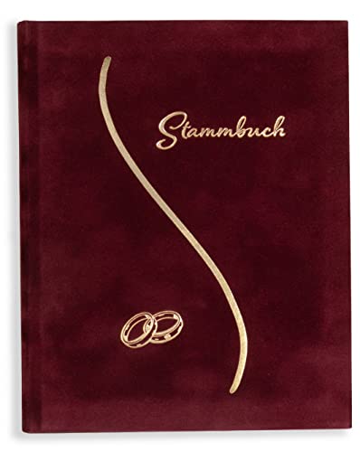 A5 Stammbuch Renkaat für Hochzeit FÜR ALLE Formate (Klassik, A5, A4) Stammbuch der Familie incl. Klarsichthüllen und Einleger von online-stammbuch