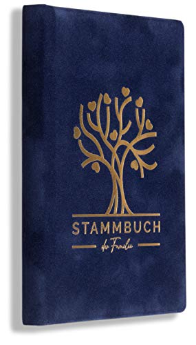 Stammbuch Blau Stammbuch der Familie Bero Standesamt Hochzeit incl. Einleger von online-stammbuch