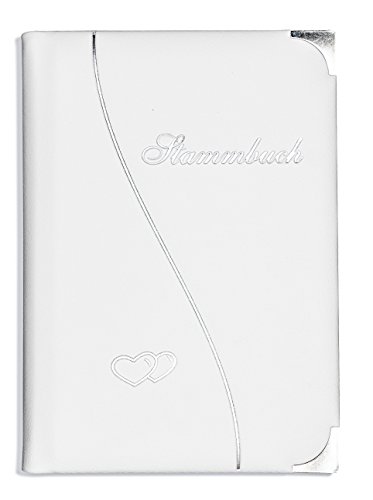 Stammbuch weiß Hochzeit Due Cuori Stammbuch der Familie von online-stammbuch