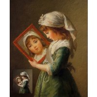 Framed Portrait From Photo, Oil Landscape Digital Print in A Ready To Hang Canvas Or Poster, Personalized Gift For People & Pets Framed Portrait From Photo, Oil Landscape Digital Print in A Ready To Hang Canvas Or Poster, Personalized Gift For People & Pets von onlineportrait