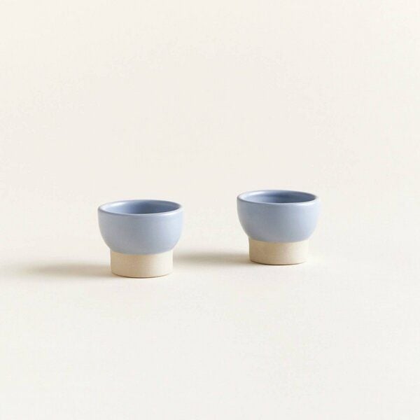 onomao Eierbecher aus Steinzeug 2-er Set | Kollektion KLASSIK von onomao