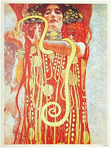 onthewall Gustav Klimt Hygieia Art Nouveau Poster Kunstdruck 40 x 30 cm (PDP 008) von onthewall