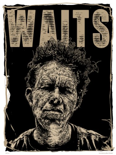 onthewall Tom Waits Poster Kunstdruck (PDP0034) von onthewall