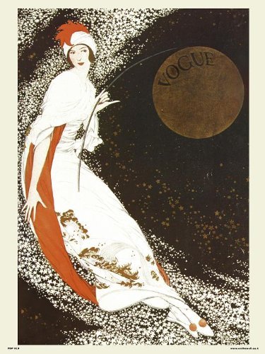 onthewall Vogue Vintage Covers Pop Art Poster Druck Milchstraße (PDP 019) von onthewall