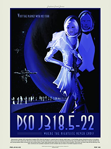 onthewall PSO J318 NASA Space Exploration 30 x 40 cm Kunstdruck Poster von onthewall