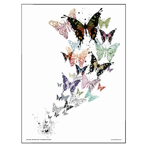 onthewall Schmetterlinge Poster Kunstdruck von Simon Heathcote (OTW028) von onthewall