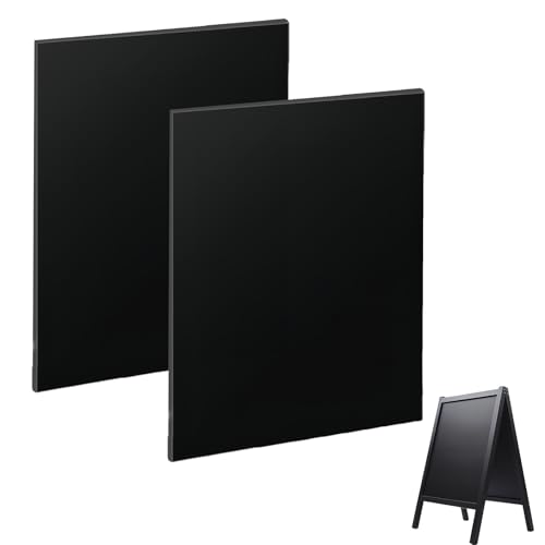 2 Stück Schwarz Platte 3mm, Platten 3mm Für Modellbau Basteln Schutzbleche Fotorahmen Zeichen Projektausstellung Und Heimdekoration (30 X 20 Cm) von oooaooo