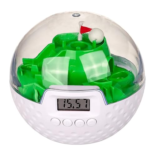 ootb Wecker »Golfball« Digital Kunststoff Uhr Alarm Tischuhr mit Spielfunktion von ootb