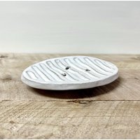 Keramik Seifenschale - Weiß von openskypottery