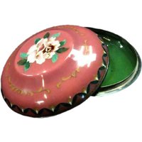 Cloisonne Box Mit Emaillierten Rose Design - Kommode Geschenk Für Ihre Emaille Boudoir-Box Cloisonne Box Mit Emaillierten Rose Design - Kommode Geschenk Für Ihre Emaille Boudoir-Box von openslate