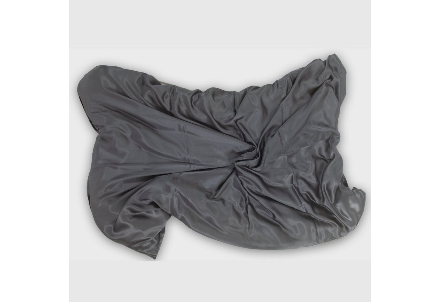 Bettbezug Seiden-Bettbezug aus Maulbeerseide, Anthracite / Grey, orignee von orignee