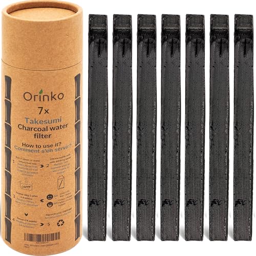 ORINKO Binchotan Bio 7X – Bambus-Aktivkohle für Natürliche Wasserreinigung & Besseren Geschmack ORINKO Binchotan Bio 7X – Bambus-Aktivkohle für Natürliche Wasserreinigung & Besseren Geschmack von orinko