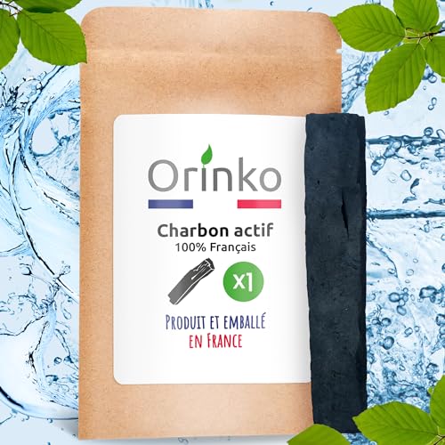 orinko Französische Aktivkohle – Binchotan zur Wasserreinigung in Karaffe, Flasche und Trinkflasche von orinko
