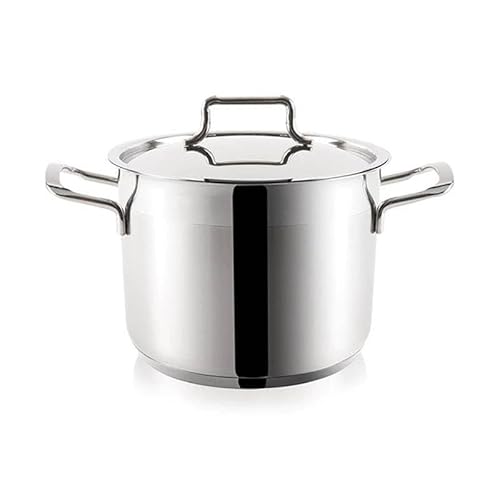 Kochtopf Stahltopf Topf mit Deckel 14 cm 1,5 L ANETT von orion group