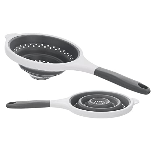 Küchensieb Silikonsieb Abtropfsieb Durchschlag mit Stiel rund klappbar 20 cm Küchensieb Silikonsieb Abtropfsieb Durchschlag mit Stiel rund klappbar 20 cm von orion group