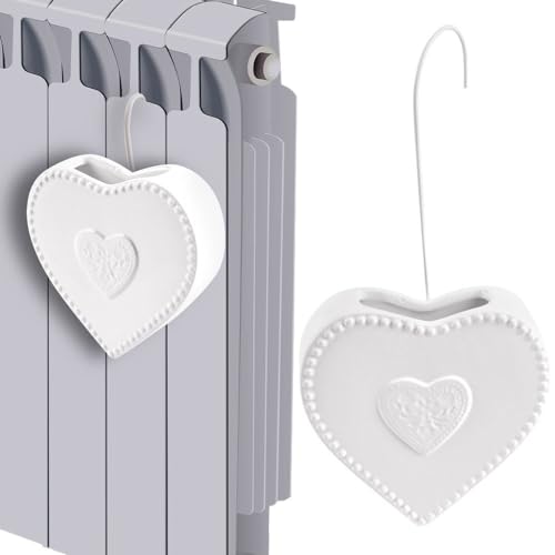 Luftbefeuchter Wasserverdunster Verdunster Diffusor Heizungsverdunster aus Keramik Herz 200 ml von orion group