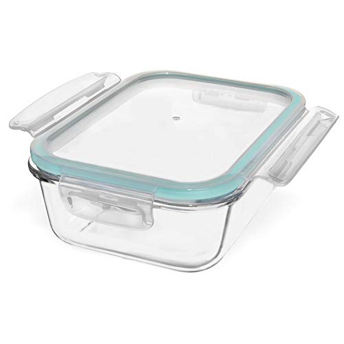 ORION Glasbehälter | 20 bis 220 °C, 1,5 L | Glas-Frischhaltedose mit Deckel Luftdicht | Lebensmittelbehälter | Für den Ofen Mikrowelle (BPA-Frei) von orion group