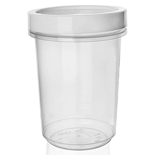 ORION Suppenbehälter Salatbehälter mit Schraubdeckel und Dichtung, -25-90°C, Mikrowelle, BPA Frei 500 ml von orion group