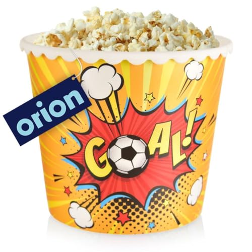 Popcorneimer Popcornbecher Behälter für Popcorn und Chips 2,3 L von orion group