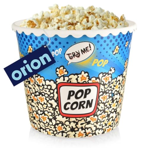 Popcorneimer Popcornbecher Behälter für Popcorn und Chips 2,3 L von orion group