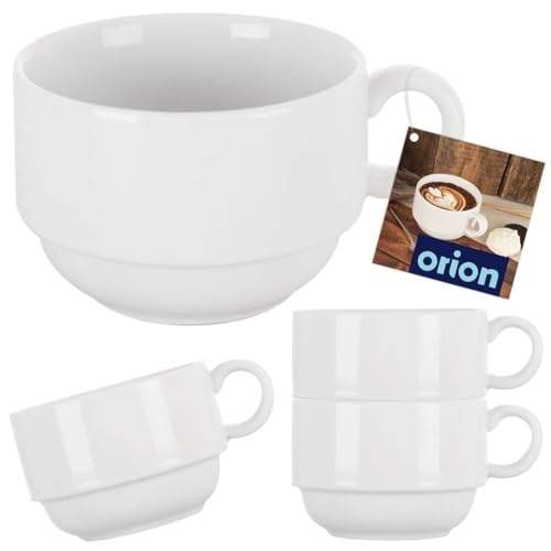 Porzellantasse Porzellanbecher Trinkbecher Tasse aus Porzellan MONA 180 ml von orion group