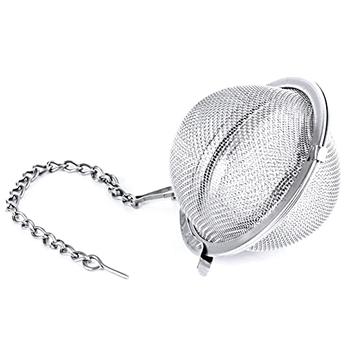 Teesieb Teefilter Stahlsieb Sieb Siebeinsatz Universalsieb zum Aufgießen von Kräutertee Edelstahl Brühsieb Teeei Teesieb Teefilter Stahlsieb Sieb Siebeinsatz Universalsieb zum Aufgießen von Kräutertee Edelstahl Brühsieb Teeei von orion group