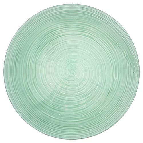 Unterteller Servierteller Platzteller rund dekorativ mintgrün 33 cm von orion group