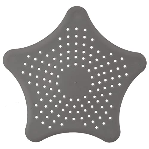 orion group Abflusssieb Spülsieb Spülbeckensieb mit Saugnäpfen Filter Sieb grau 16 cm von orion group