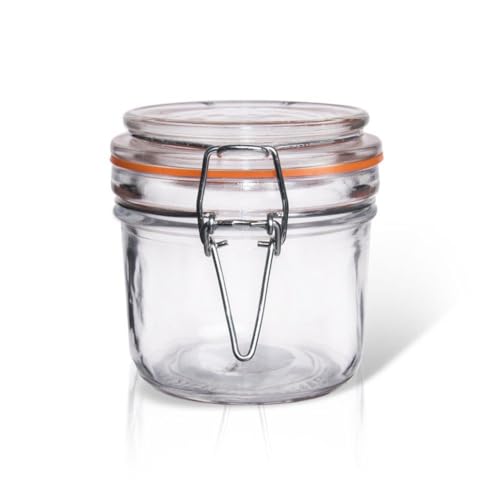 orion group Einmachglas Vorratsglas Konservenglas mit Bügelverschluss patentierter Glasbehälter 220 ml von orion group