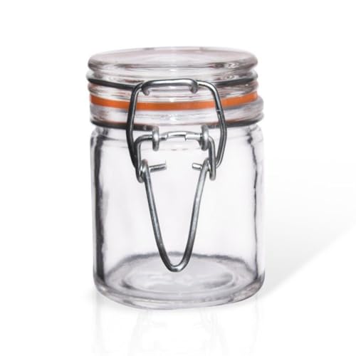 orion group Einmachglas Vorratsglas Konservenglas mit Bügelverschluss patentierter Glasbehälter 50 ml von orion group