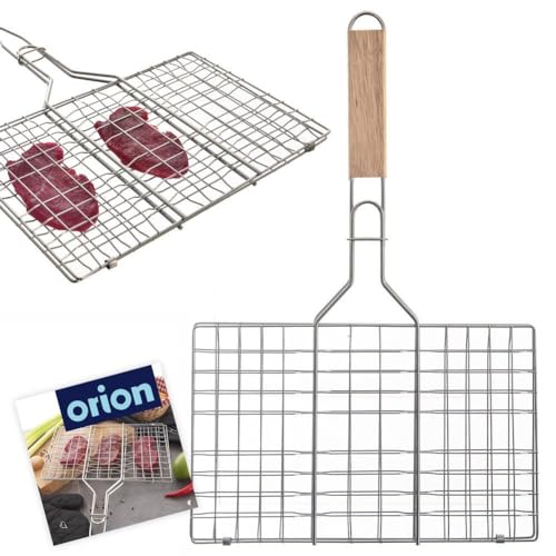 orion group Grillrost Grillgitter Rost aus Metall 35x55 cm von orion group