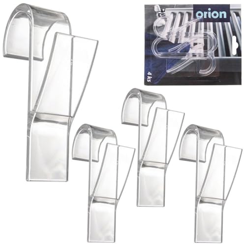 orion group Haken für Badheizkörper Heizkörperhaken Handtuchhalter 4 STK. von orion group