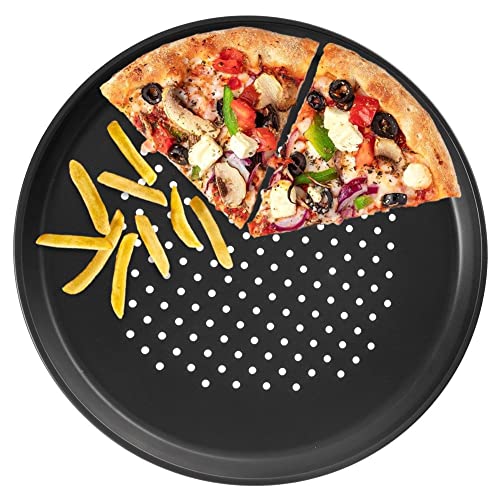 orion group Pizzaform Teflonform Backform Backblech Blech Pizza Teflon schwarz 32 cm orion group Pizzaform Teflonform Backform Backblech Blech Pizza Teflon schwarz 32 cm von orion group
