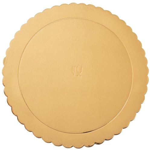 orion group Tortenboden Tortenplatte Tortenpappscheibe Kuchenplatte Gold 32 cm von orion group