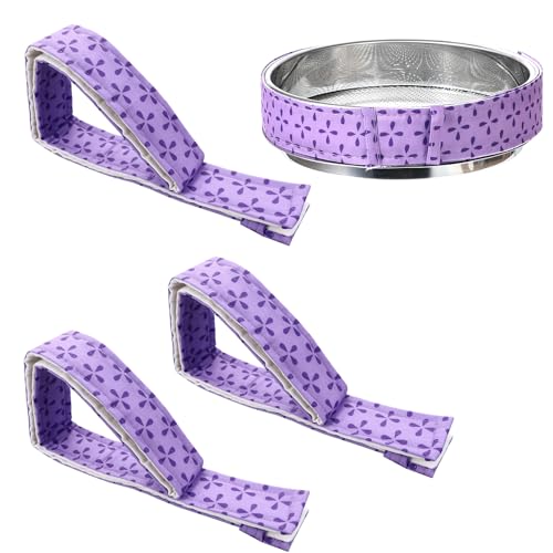Oruola 3 Stück Backstreifen,Cake Strips Bake Even Strip,Verstellbare Kuchenstreifen,Gleichmäßig Rückengurte,Angefeuchtete Streifen für Kuchenformen,Macht Torten flacher und hübscher (91.3cm) von oruola