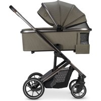 Kombi-Kinderwagen Juntos - Teak inkl. Sportsitz, Adapter & Regenschutz von osann