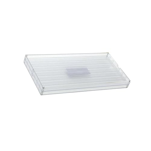 osiuujkw Dreischichtige dreischichtige Aufbewahrungsbox für Tastenkappen maximiert Platz und Organisation. Kunststoff ABS transparente Sammelbox, 2 Schichten, Stil C von osiuujkw