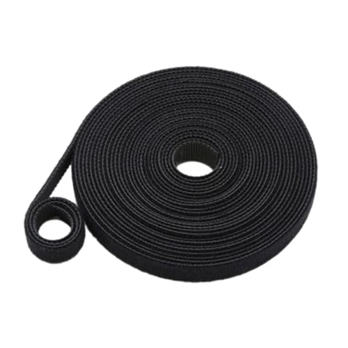 osiuujkw Gartenband, stabile Unterstützung für gesundes Pflanzenwachstum, Pflanzenklammern für Kletterpflanzen, Pflanzen Klettband, Kletterband, Schwarz von osiuujkw