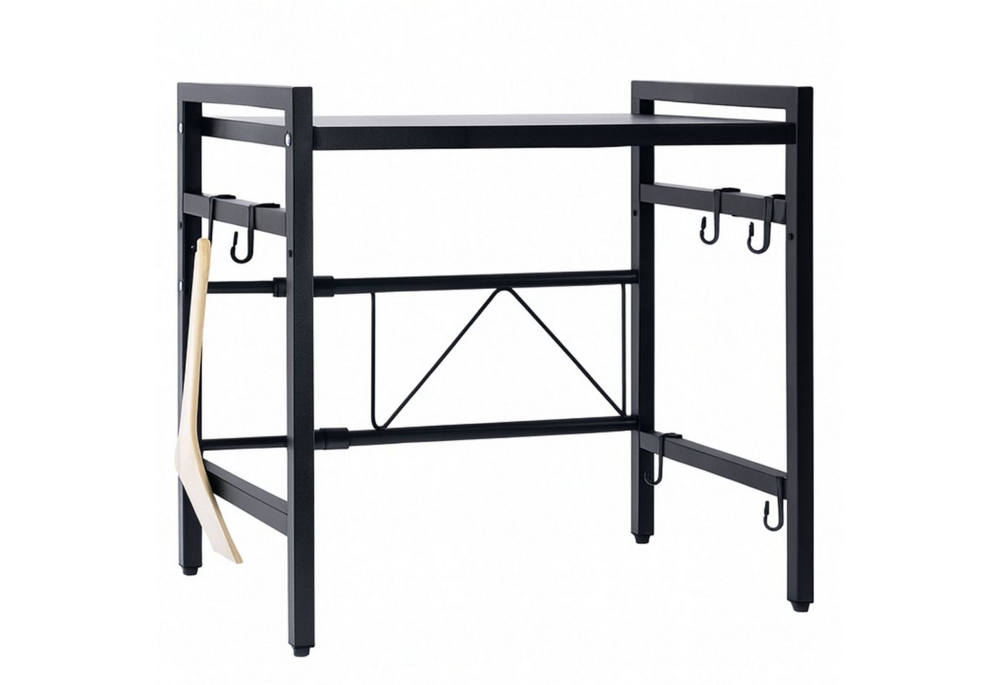 osoltus Ausklopfbehälter Küchenregal verstellbar L.40-60 cm x T. 36cm x H. 46cm schwarz osoltus Ausklopfbehälter Küchenregal verstellbar L.40-60 cm x T. 36cm x H. 46cm schwarz von osoltus