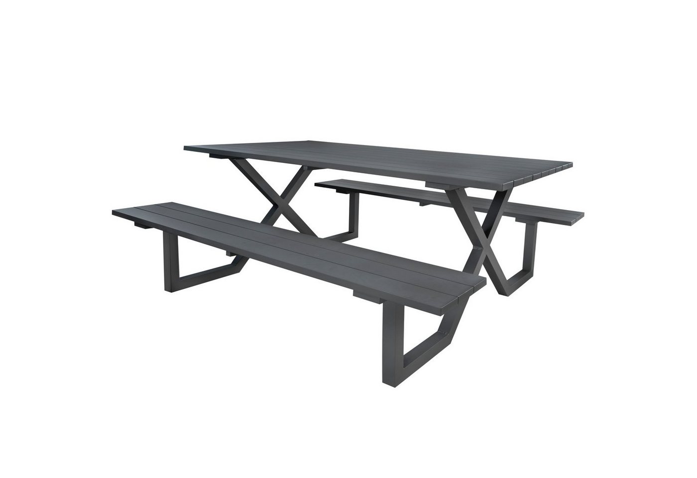 osoltus Gartenlounge-Set osoltus Alu Picknick Gartentisch Bank Naples anthrazit 180cm osoltus Gartenlounge-Set osoltus Alu Picknick Gartentisch Bank Naples anthrazit 180cm von osoltus