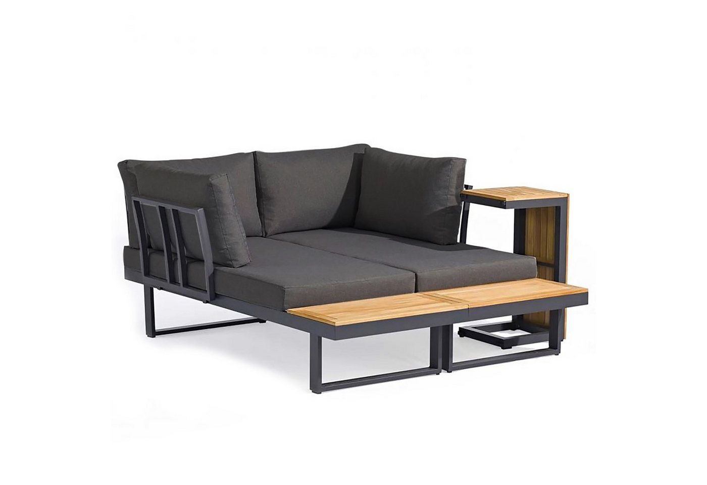 osoltus Gartenlounge-Set osoltus Aluminium Lounge Set Sofa Ecklounge Gartenlounge Delft NATUR von osoltus