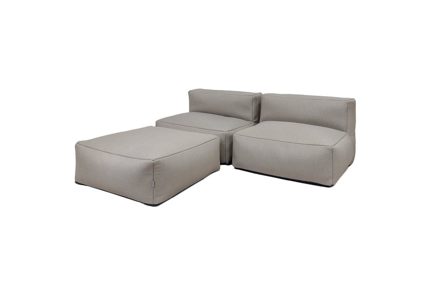 osoltus Gartenlounge-Set osoltus Selma Premium Modular Lounge 3tlg. Axroma Olefin charcoal grau von osoltus